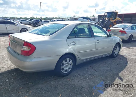 2004 Toyota Camry Le из США, поврежденный, VIN 4T1BE30K44U848146